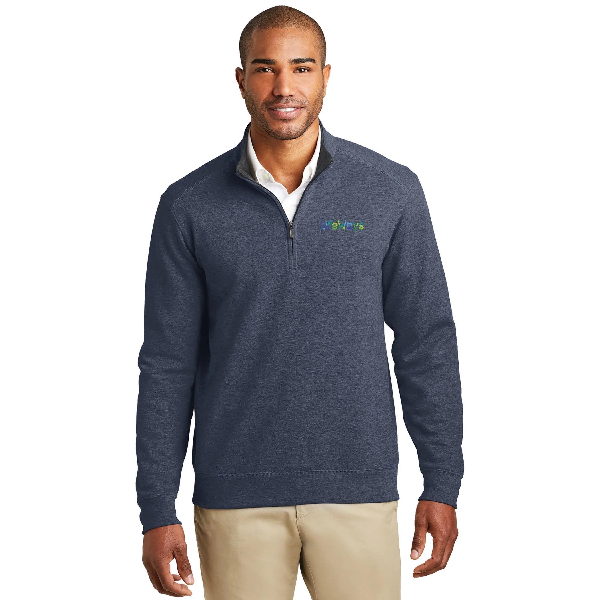 Port Authority® Interlock 1/4-Zip, K807 — LifeWays
